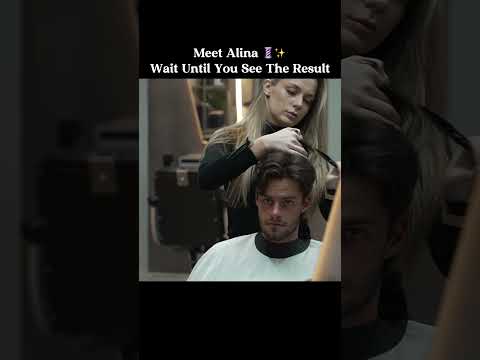 💈(ASMR) This Blonde Russian Barber Is Mesmerizing… Alina’s Grooming Ritual