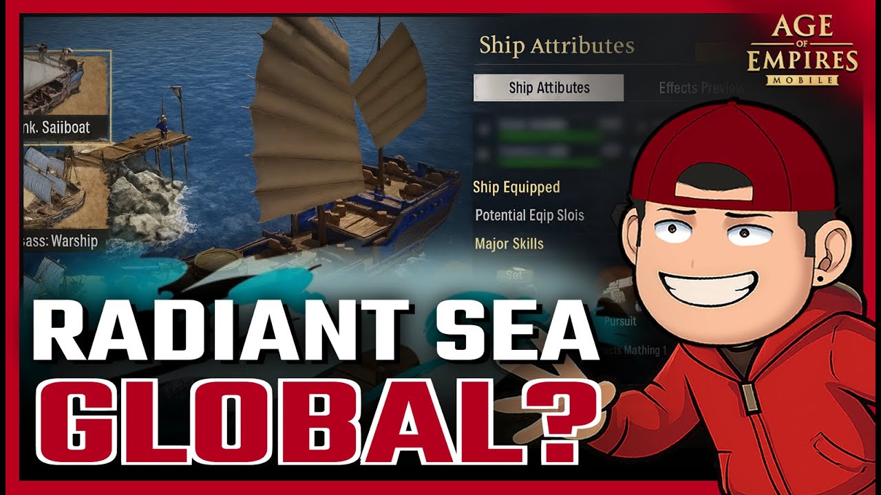 Утечка Radiant Sea? Появятся ли морские сражения на глобальных серверах? | Age of Empires Mobile
