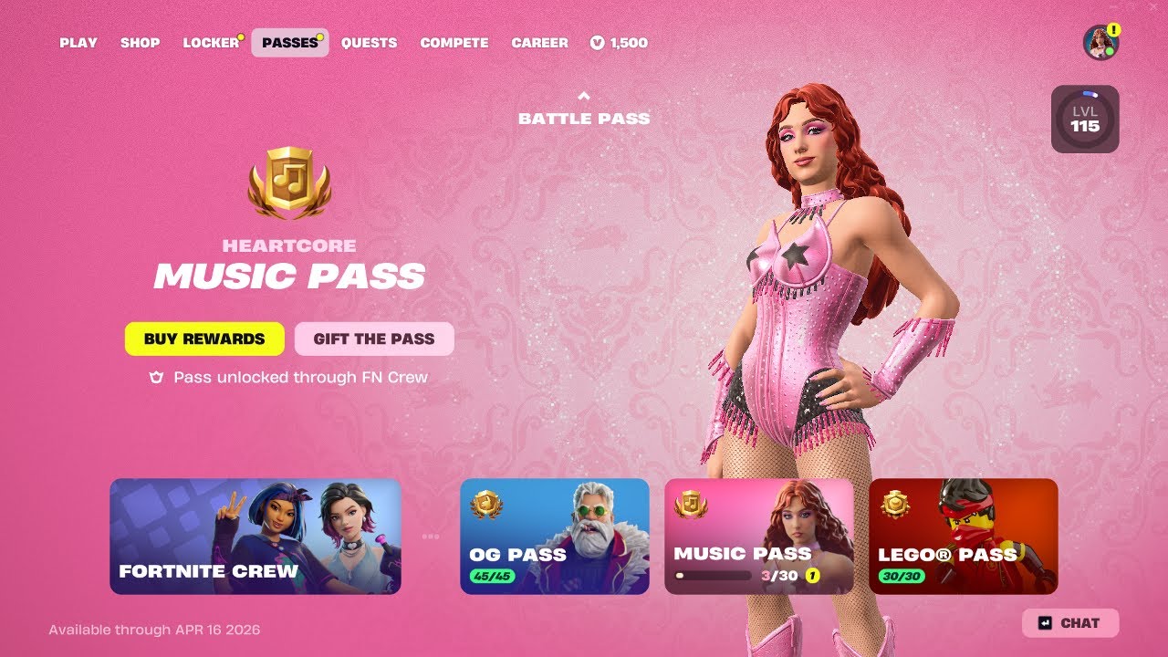 NEW Fortnite Festival Music Pass Chappell Roan Full Showcase!