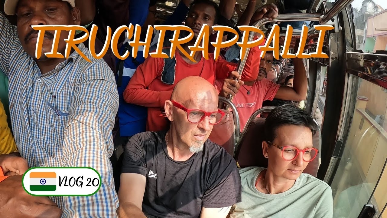 UN TEMPLE, DES MARCHES, WIKI EST RAVI ! - TIRUCHIRAPPALLI - INDE VLOG 20