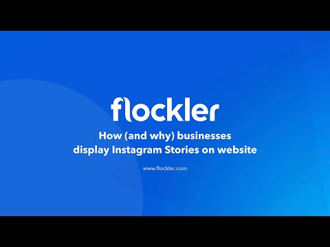 How to display Instagram Stories on website | Flockler - video from Flockler