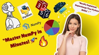 NumPy for Beginners  Master Python Arrays in Minutes! 🚀