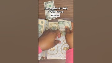 Taking the Simplified 100 Envelope Challenge for WEEK 10