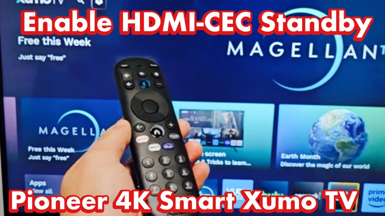 How To Record On Xumo On Smart Tv Pioneer 4K smart Xumo TV: How to Turn On HDMI-CEC Standby - YouTube