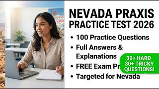 Nevada Praxis Practice Test 2026 100 Practice Questions And Answers Free Praxis Exam Prep