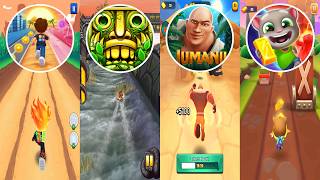 World best 4 running game !😱 INSANE Battle ⚔️ Kooply run 🆚 Temple run 2 🆚 Jumanji 🆚 Tom gold run  screenshot 5