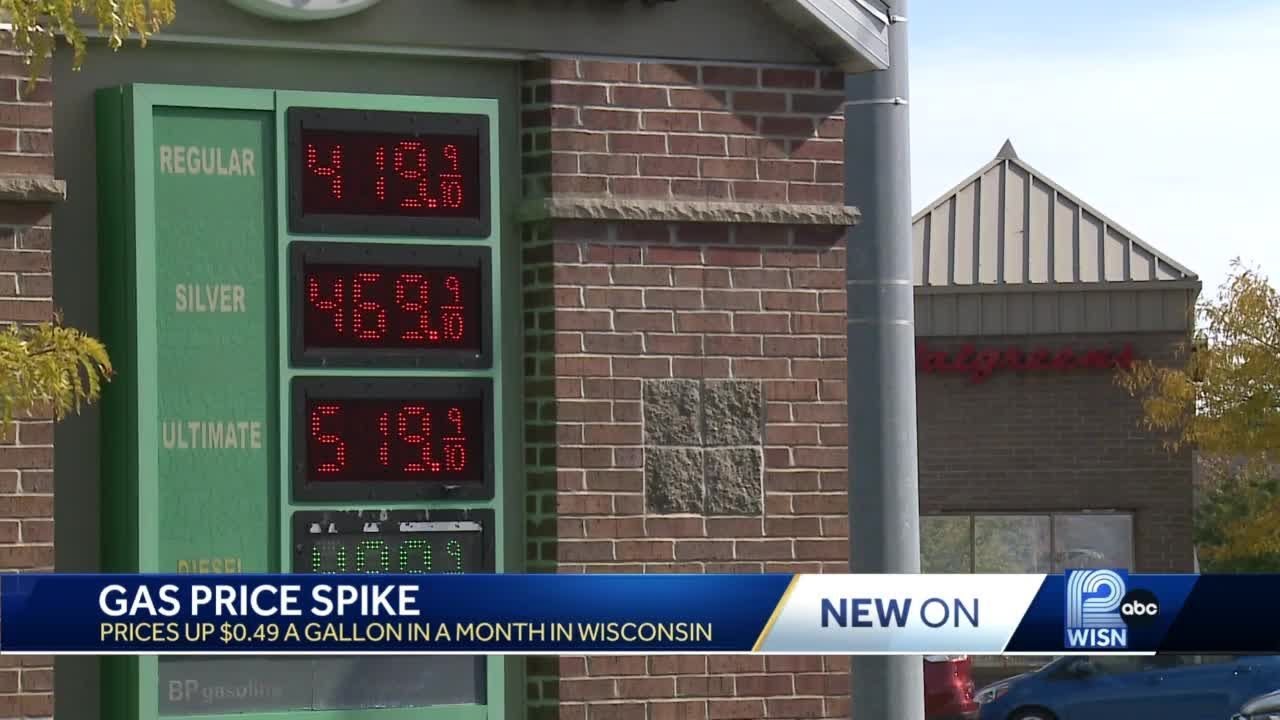 Milwaukee gas prices could 'stay elevated' through Thanksgiving - YouTube