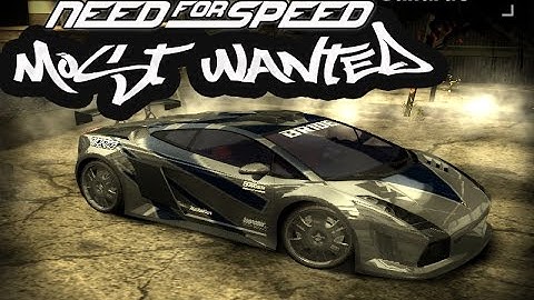 Need For Speed: Most Wanted 2005 - Lamborghini Gallardo - Challenging Webster, blacklist rival #5