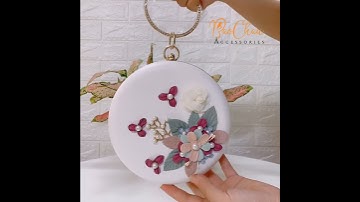 video hướng dẫn mở ví clutch hình tròn Bảo Châu