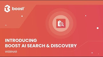 "Boost AI Search & Discovery" Webinar | Rebranding, New Features Explanation, Demo on Live Store