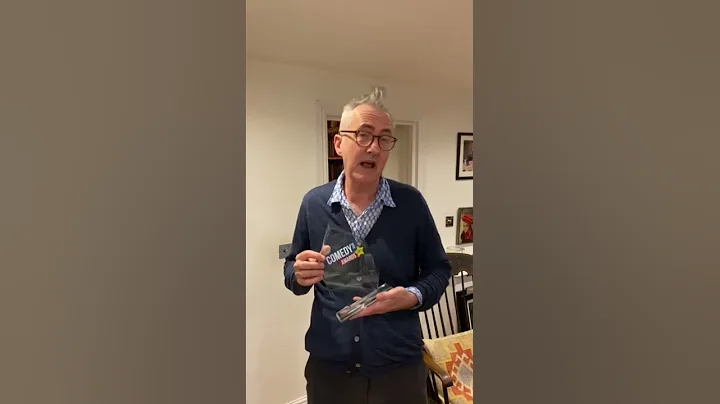 Bill Dare accepts Dead Ringers Comedy.co.uk Award ...