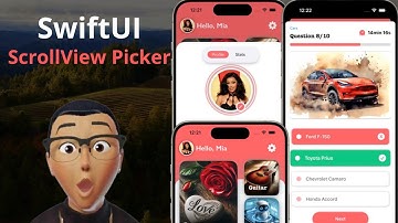 🔥 #13 -  SwiftUI ScrollView Picker Tutorial: Set Quiz Question Count with Ease!