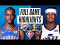 Utah Jazz vs. Oklahoma City Thunder Full Game Highlight | NBA Season 2021-22