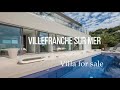 Villa for sale  with a panoramic sea view - Villefranche sur mer - Cote d'Azur.