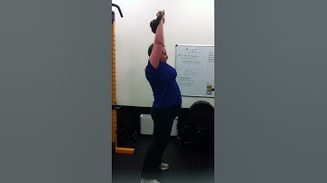 Squat To Press Whole Body Fat Loss Exercise
