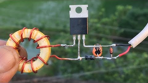 Top 5 Electronics project using BC547, D882, TRIAC, DIAC, LED etc.