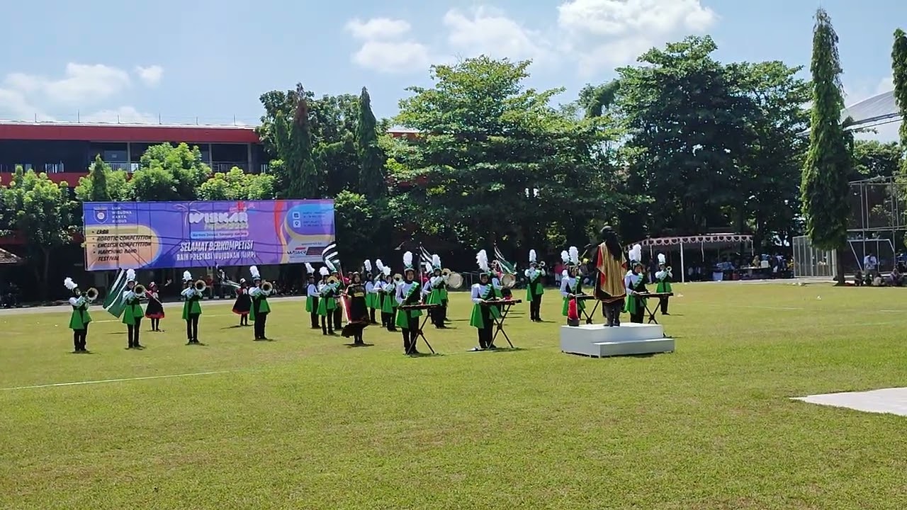 MARCHING BAND IBTIDAUL FALAH JUARA 2 KOMBC KUDUS 2024 || WISKAR FESTIVAL 2024