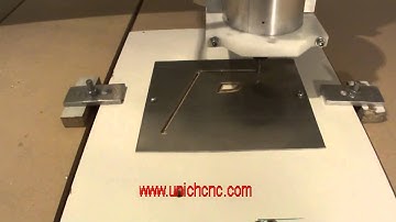 UNICH cnc router machine cutting aluminium