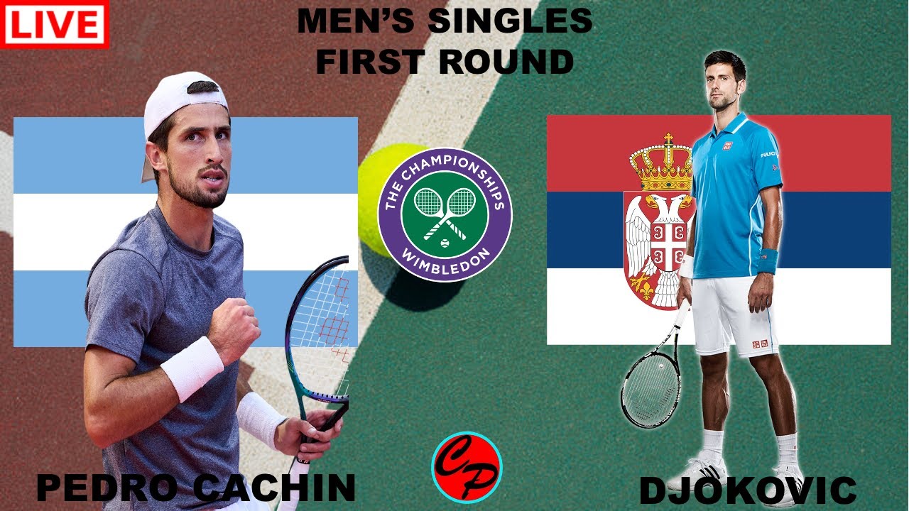 2 NOVAK DJOKOVIC vs Pedro Cachin WIMBLEDON FIRST ROUND MENS SINGLES LIVE GAME CAST and CHAT