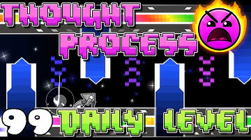 J&P Juega: Geometry Dash[2.1] - Daily Level #99 - Thought Process by WolfenGD