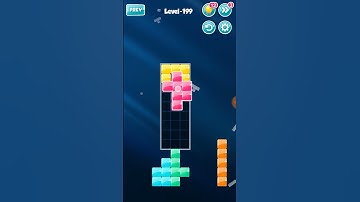 Block! Basic Novice Level 199 Walkthrough Solution