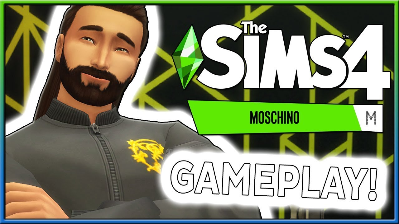 Moschino stuff pose override Sims 4]