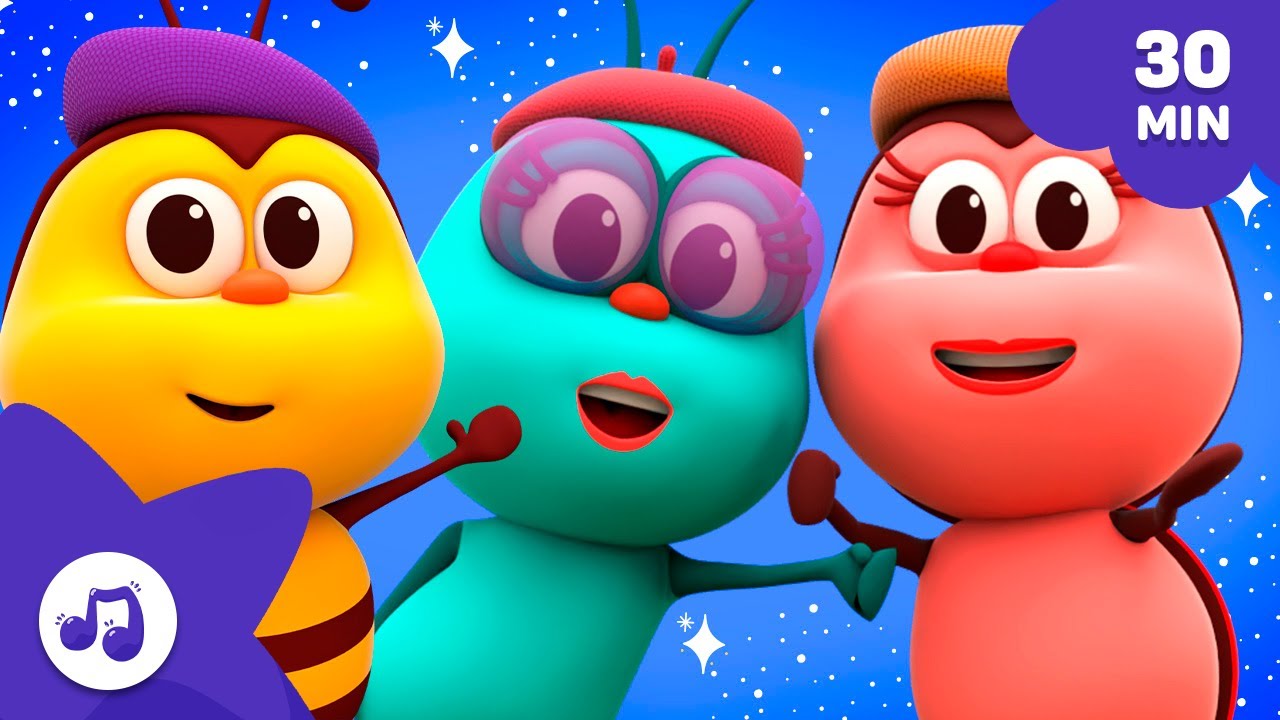 Maratona Bichikids | Vídeos Sem Parar!🐞Compilação Infantil [30 min] Português do BRASIL