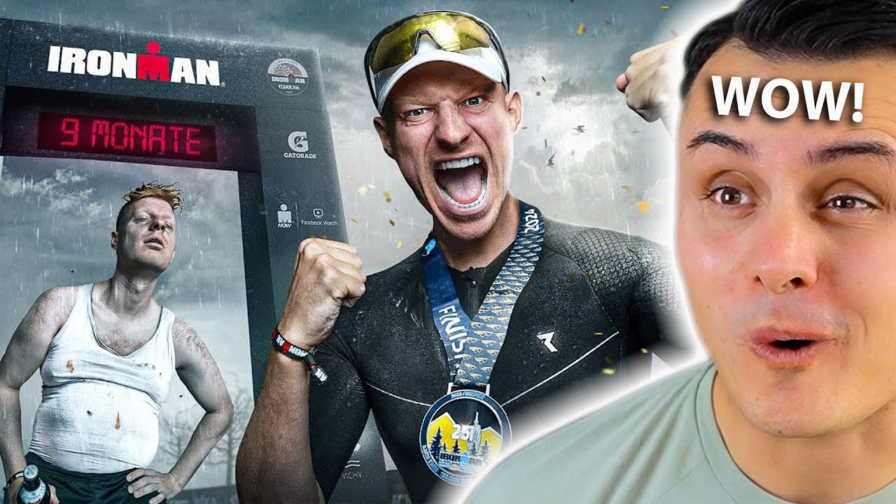 Irre! Er macht einen IRONMAN mit nur 9 MONATEN VORBEREITUNG I The Franklin Reaktion