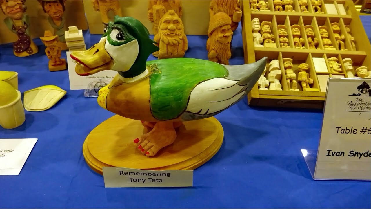 2024 Lancaster County Wood Carvers 49th Annual Woodcarving & Wildlife Art Festival In HD