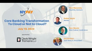 Core Banking Transformation - To Cloud or Not to Cloud?