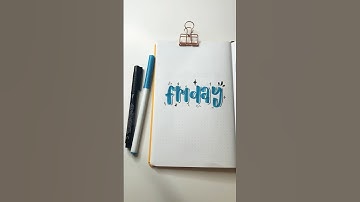 you HAVE to try this lettering trick #fontsonfridays #handlettering #fonts