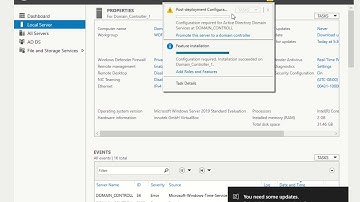 How to create domain in Active Directory || Tecmandu - Windows Server Administration Video Series