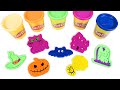 Galletas de HALLOWEEN con Play Doh 🎃🍪 Manualidades para niños