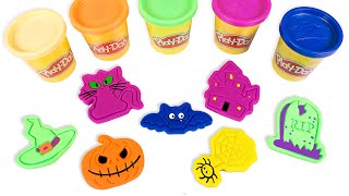 Galletas de HALLOWEEN con Play Doh 🎃🍪 Manualidades para niños