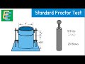 Standard proctor test  proctor compaction test  light compaction test