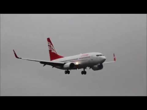 ჯორჯიან ეარვეისის ბოინგის დაჯდომა ვნუკოვოს აეროპორტში