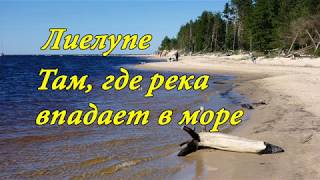 Реки Латвии / Лиелупе / Там, где река впадает в море