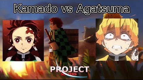 Kamado vs Agatsuma Clan in Project Slayers