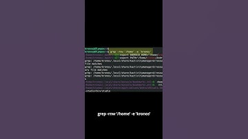 🐧 How to find files containing text in linux 🐧 #linux #shell #cli #konsole #ubuntu #fedora #find