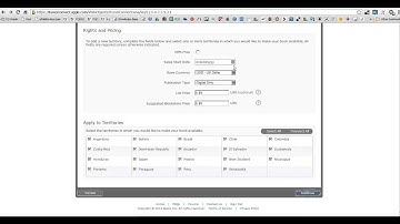 Adding new territories in Apple iTunes Connect (for Apple iBooks)