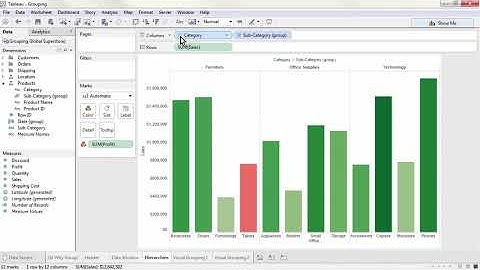 Tableau Training & Tutorials   05 04 Visual Analytics   Grouping 2