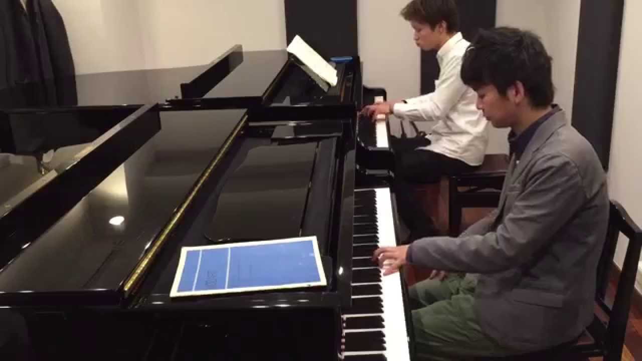 mozart sonata for 2 pianos in d major k 448 movement 1
