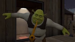Shrek tocando el saxofón por 1 Hora