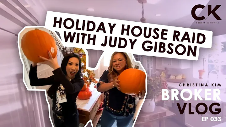 Holiday House Raid with Judy Gibson! (BrokerVlog33)