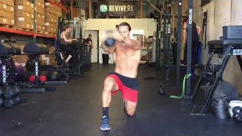 Half Kneeling Low to High Chop