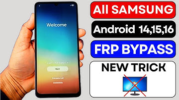 Samsung Frp Bypass/Unlock Android 14,15,16 ✅ Remove Google Account Lock - No PC Need - No ADB Enable
