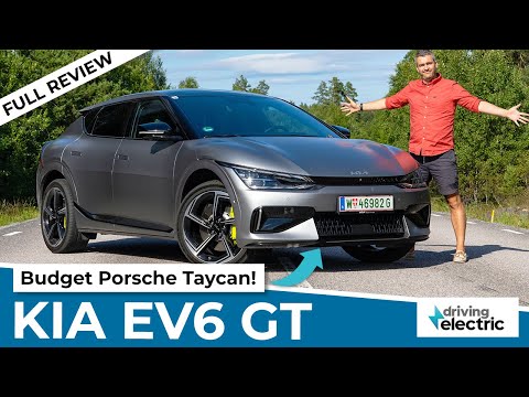 New 2022 Kia EV6 GT electric super saloon review - DrivingElectric