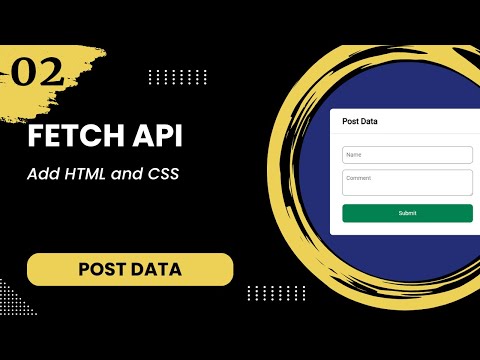 Fetch API post