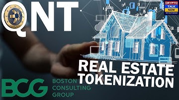 💥🚨QUANT QNT - REAL ESTATE TOKENIZATION PARTNERSHIP WITH BOSTON CONSULTING GROUP #QNT #ISOTC307