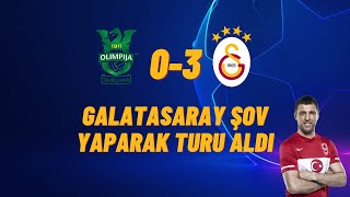 Olimpija Ljubljana 0-3 #Galatasaray şov yaparak turu aldı | Transfer kulisleri..